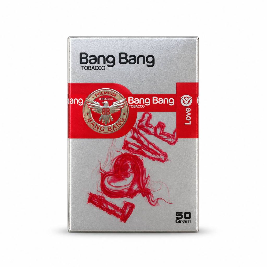 تنباکو قلیان بنگ بنگ لاو ۵۰ گرمی Bang Bang Love Tobacco 50g