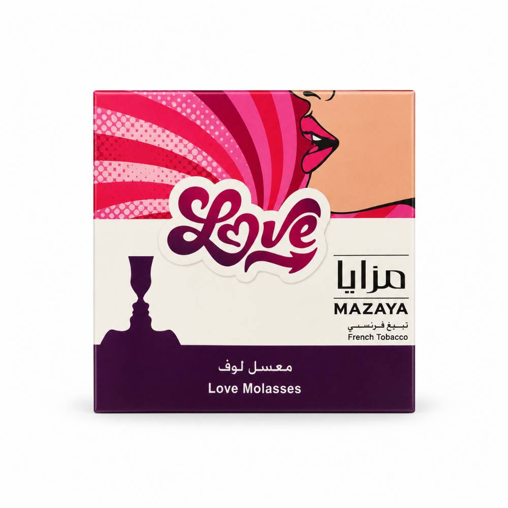 تنباکو قلیان مزایا لاو ۲۵۰ گرم (Mazaya Love Molasses 250g)