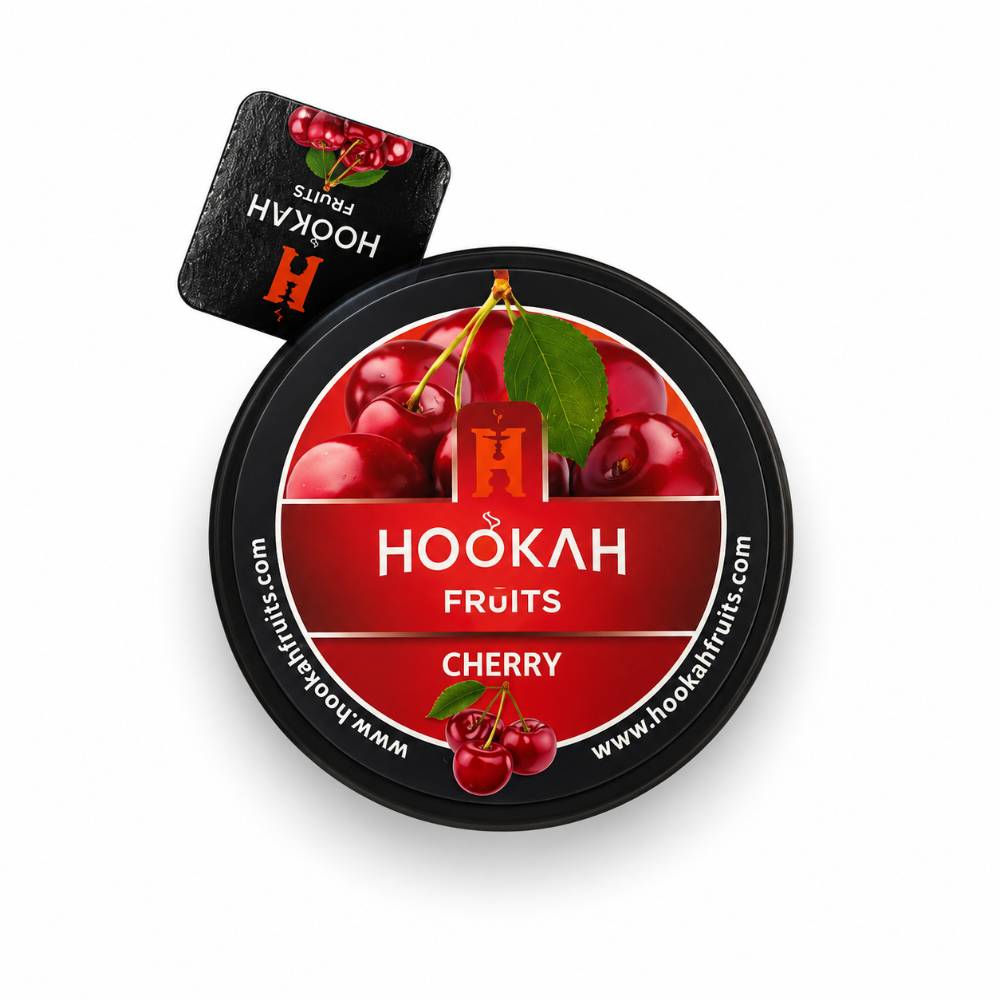 تنباکو میوه طبیعی هوکا با طعم آلبالو ۱۰۰ گرم (Hookah Fruits Cherry 100g)