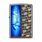 فندک زیپو اورجینال کد 28959 طرح فندر (Zippo 28959 Fender)