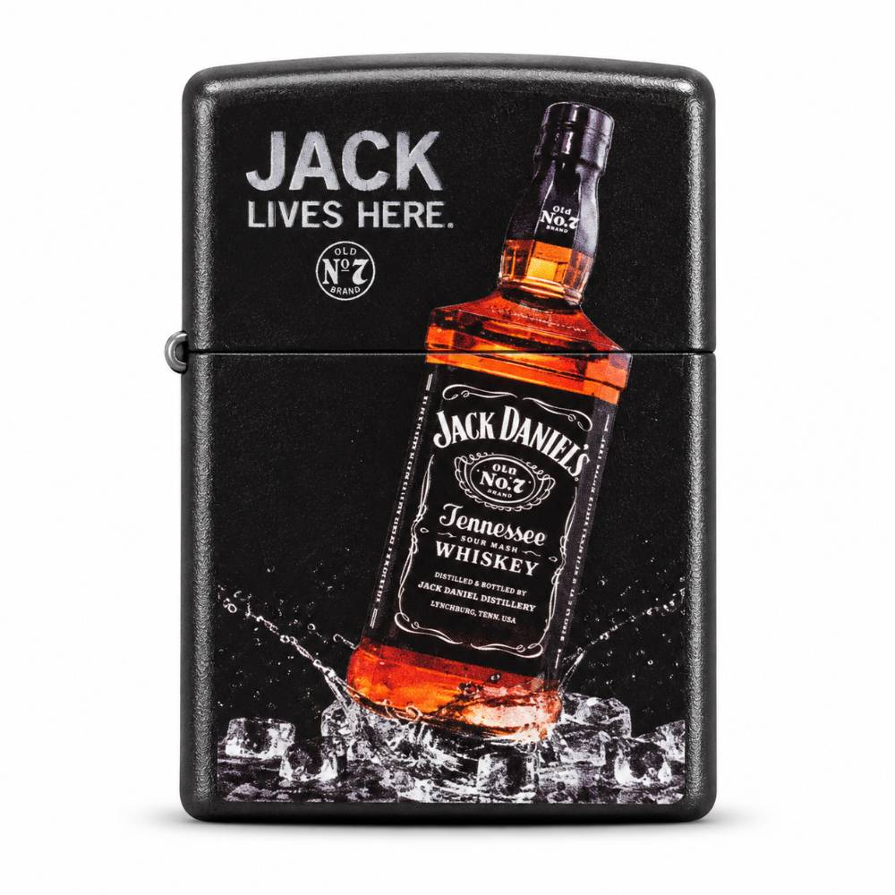 فندک زیپو اورجینال کد 48290 طرح جک دنیلز (Zippo 48290 Jack Daniel’s)