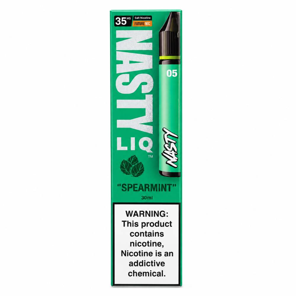 سالت نستی اسپیرمینت 35 میلی‌گرم Nasty Spearmint Salt Nicotine 35mg