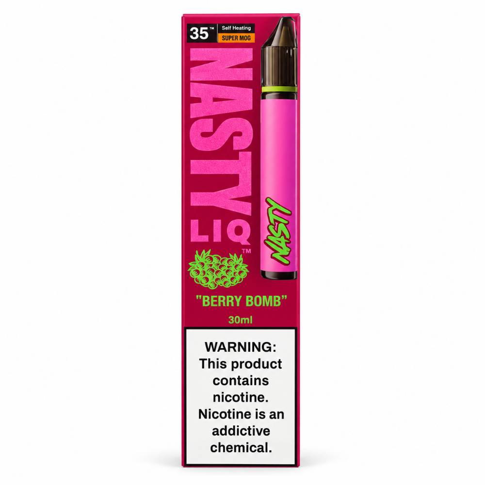 سالت نستی بری بامب 35 میلی‌گرم Nasty Berry Bomb Salt Nicotine 35mg
