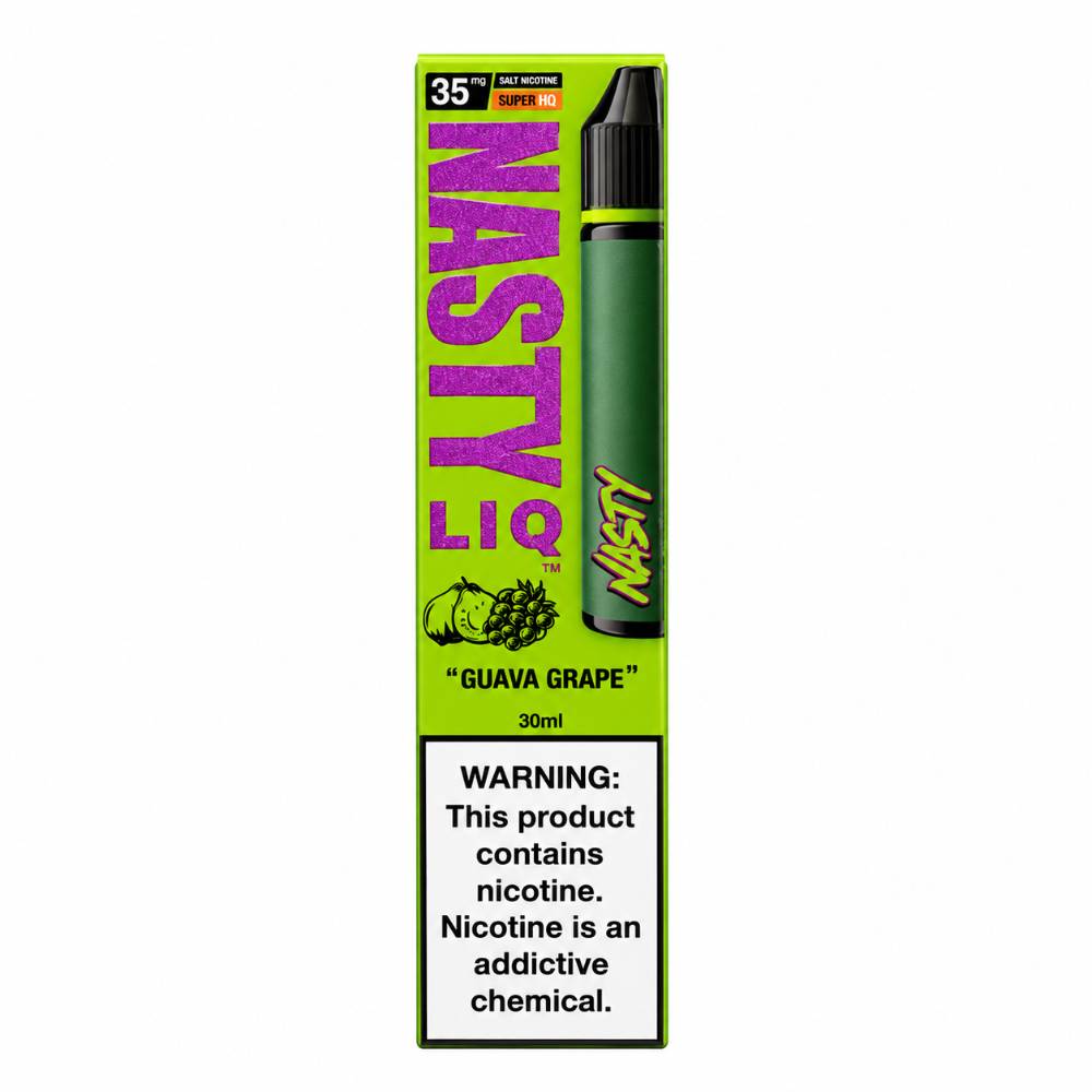 سالت نستی گواوا انگور 35 میلی‌گرم Nasty Guava Grape Salt Nicotine 35mg