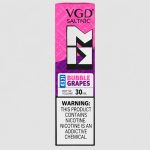 سالت نیکوتین ویگاد آدامس انگور یخ VGOD Bubble Grapes Iced 50mg