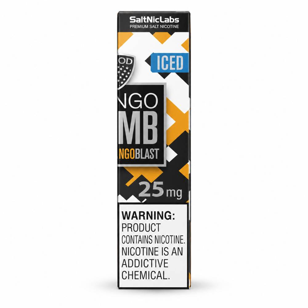 سالت نیکوتین ویگاد انبه یخ VGOD Mango Blast 25mg