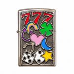 فندک زیپو اورجینال کد 48682 Zippo 48682 Lucky 777