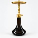 قلیان لان کینگ مشکی طلایی Lion King Black Gold Hookah