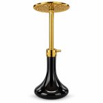 قلیان لان کینگ مشکی طلایی Lion King Black Gold Hookah