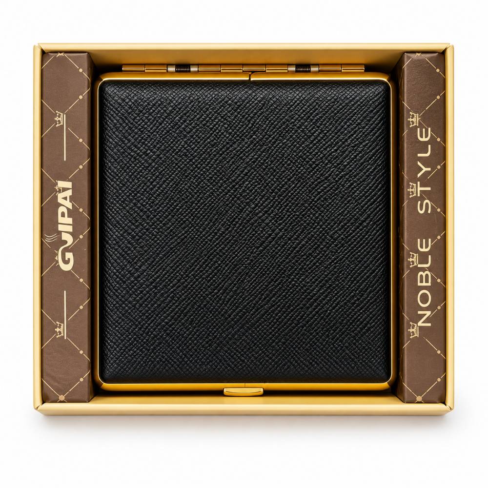 کیف سیگار گوپای GUIPAI مدل Noble Black Gold