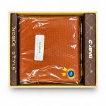 کیف سیگار گوپای GUIPAI مدل Noble Grid Orange